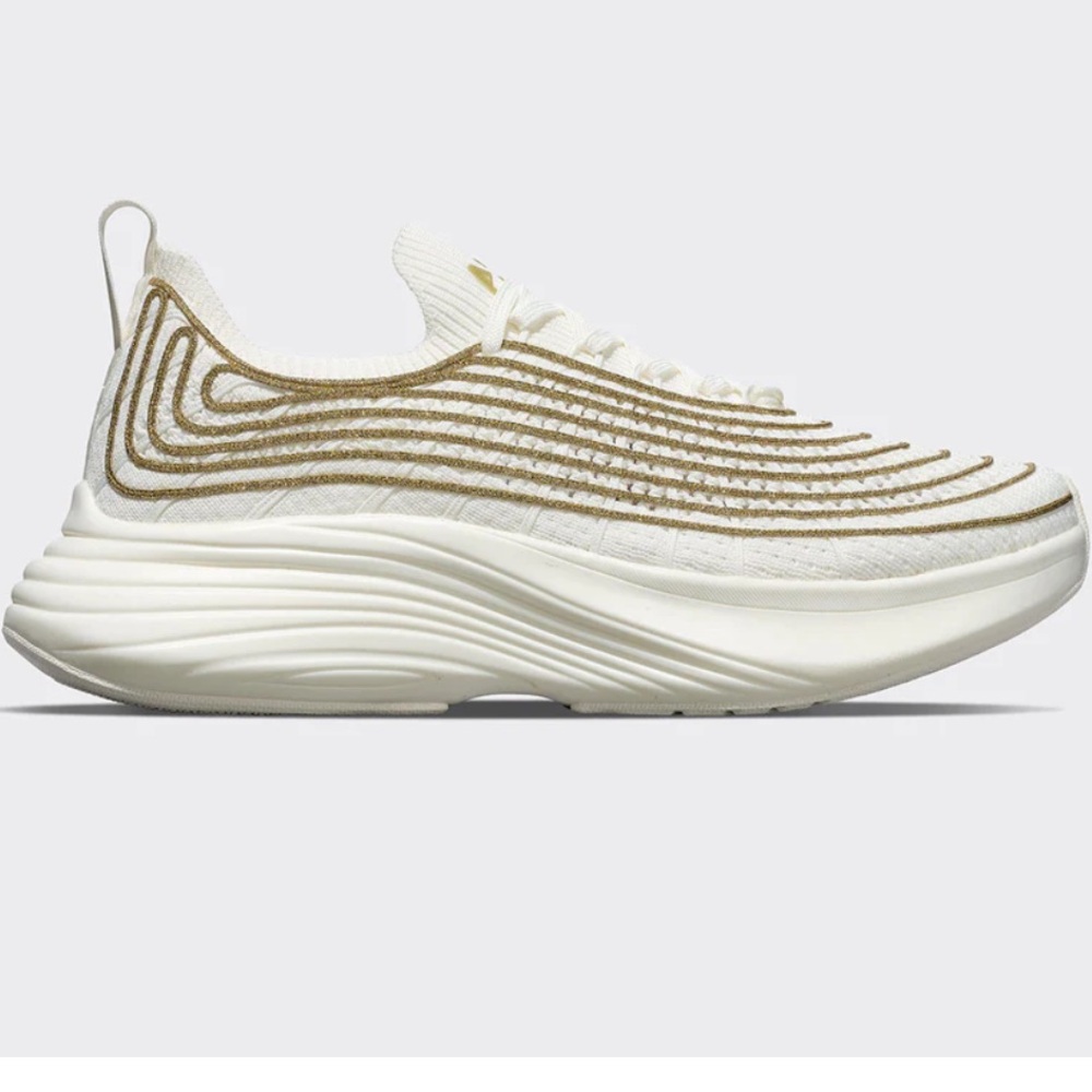 APL Women's TechLoom Zipline
Ivory / Metallic Gold